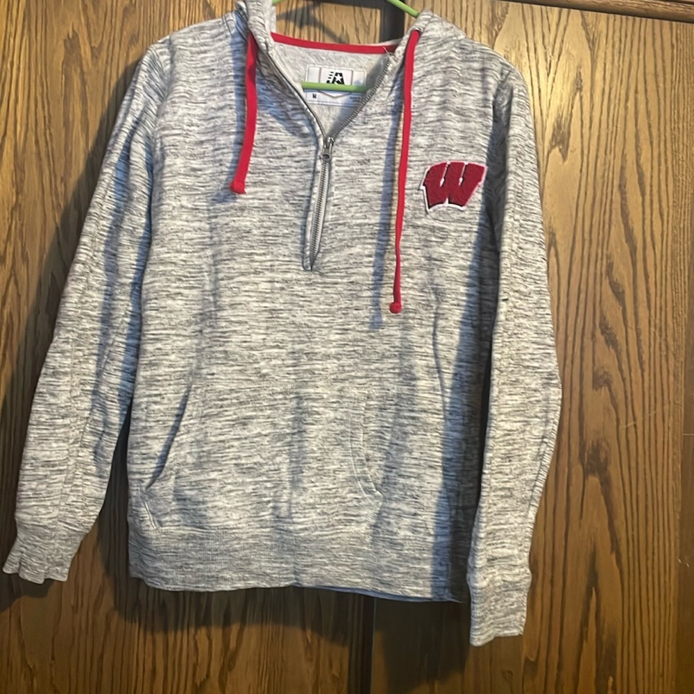 Wisconsin Badgers Women’s Hooded Sweatshirt - 60% Cotton / 40% Polyester